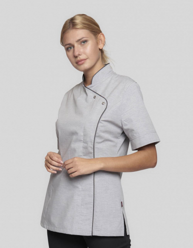 Jacke Foggia Lady Melange - hellgrau-melange